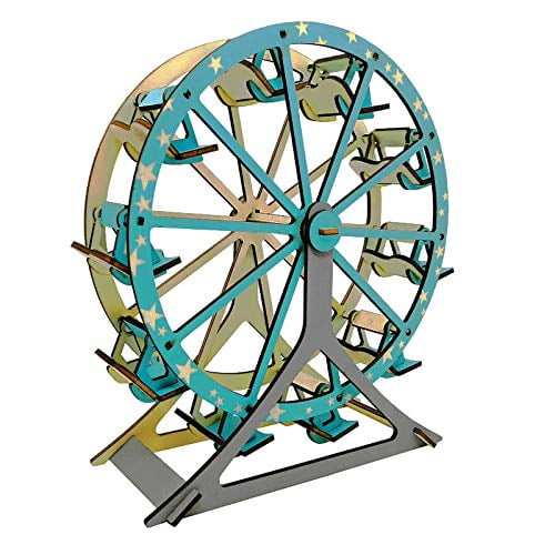 Ferris Wheel 3D Wooden Puzzle Model Building Assembly Toy 3D Puzzle Toy